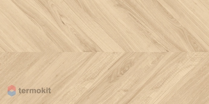 Керамогранит Laparet Wood Royal Almond Chevron M бежевый 60х120 матовый карвинг
