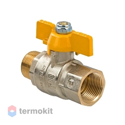 Кран шаровой ENOLGAS газ. ВН 3/4" (бабочка)