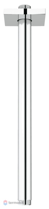 Потолочный душевой кронштейн Grohe Rainshower neutral 292 мм, с квадратной розеткой 27484000