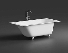 Ванна из искусственного камня UMY IN 1800x800 U-Coat белый глянец UG10912