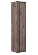 Шкаф-колонна Aquanet Lino 35 подвесной Дуб Веллингтон 00253914