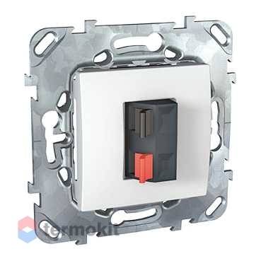 Аудио розетка Schneider Electric UNICA белая MGU5.486.18ZD