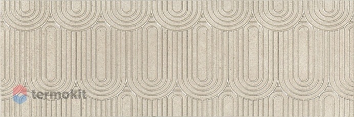Керамическая плитка Kerama Marazzi Безана бежевый обрезной OP\C201\12138R декор 25x75