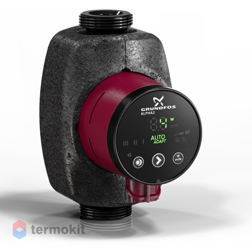 Циркуляционный насос Grundfos ALPHA2 25-40 180 с гайками
