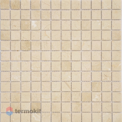 Мозаика Caramelle Mosaic Pietrine 4mm Crema Marfil Mat (2,3x2,3) 29,8x29,8