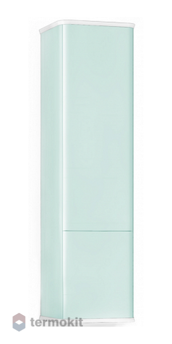 Шкаф-колонна Jorno Pastel 35 подвесная бирюзовый бриз Pas.04.125/P/BL