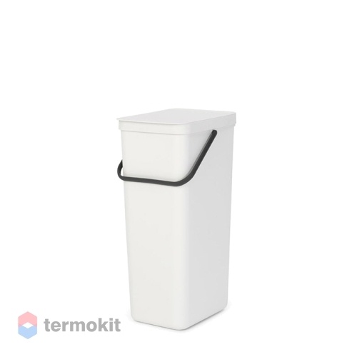 Встраиваемое мусорное ведро Brabantia Sort & Go 40 л Белый 251061