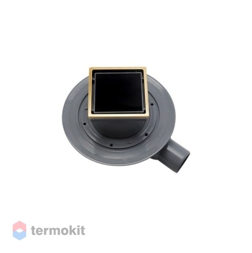 Сливной трап Pestan Confluo Standard Dry 1 Black Glass Gold 13000172