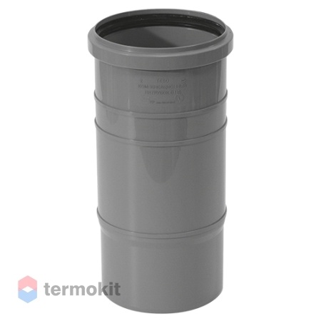 TEBO Патрубок компенсационный серый 110