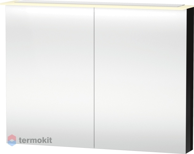 Зеркальный шкаф Duravit X-Large 100 с подсветкой Черный XL759504040