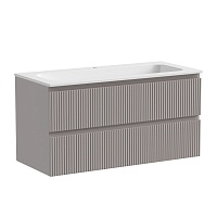 Тумба с раковиной SANCOS SNOB T 101 подвесная doha soft SNT100SM+CN7013