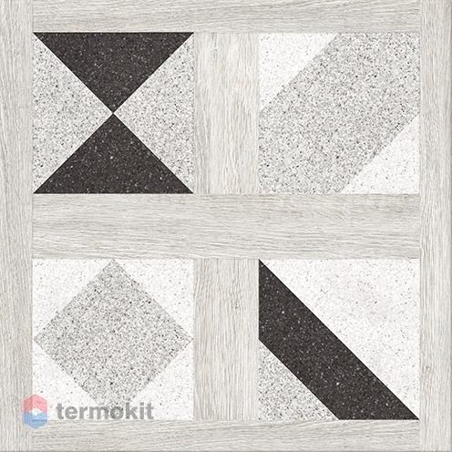 Керамогранит Cersanit Florence пэчворк, геометрия, многоцветный (FL4R453D-69) 42х42