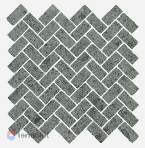 Керамогранит Италон Genesis 620110000093 Saturn Grey Mosaico Cross 31,5х29,7