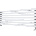 Стальные трубчатые радиаторы КЗТО QUADRUM 40 H 1000 с нижним подключением цвет белый муар