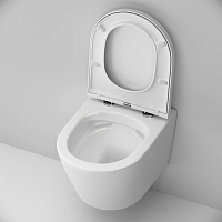 Унитаз подвесной AM.PM Sense с сиденьем микролифт C741701SC