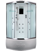 Душевая кабина TIMO LUX 100x100 хром T-7700