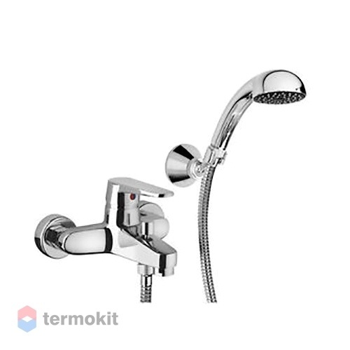 Смеситель для ванны и душа Paini Ventus хром 93CR105