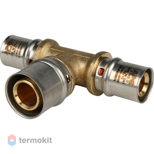 STOUT Тройник переходной 20х26х20 для металлопластиковых труб прессовой