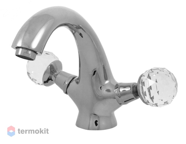 Смеситель для раковины RavSlezak BRILLIANCE с донным клапаном хром BRILLIANCE129.5