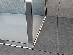 Душевой уголок Vincea Garda 1900x1700x900 (шиншилла) хром VSR-1G29017CH