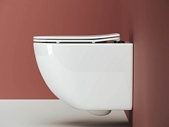 Унитаз подвесной Ceramicanova FORMA с сиденьем микролифт CN3009