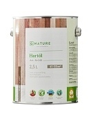 GNature 245, Hartöl Натуральная краска для внутренних работ, на основе природных масел, смол и воска, для всех типов деревянных поверхностей