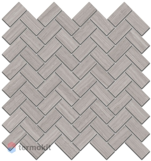 Керамическая плитка Kerama Marazzi Грасси серый мозаичный 190/002 Декор 30x31,5