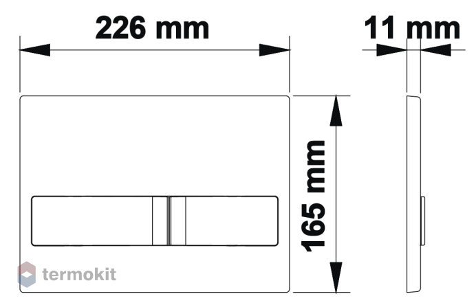 Система инсталляции BERGES NOVUM с подвесным унитазом и клавишей хром глянец 043231