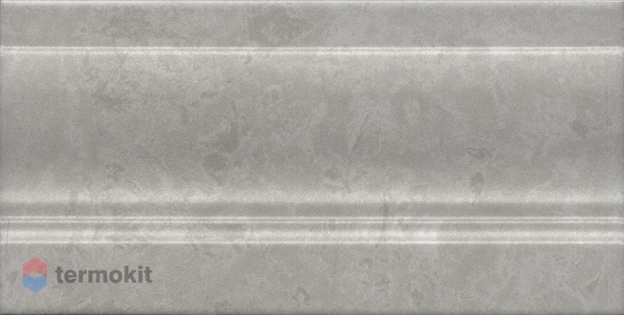 Керамическая плитка Kerama Marazzi Ферони FMD039 плинтус серый матовый 20x10 