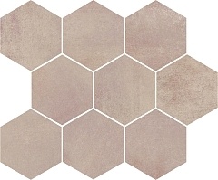 Керамическая плитка Mei Arlequini светло-бежевый (O-ARL-WII301) мозаика 28x33,7