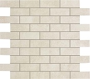 Керамическая плитка Atlas Concorde Boost White Minibrick (9BMW) мозаика 30,5x30,5