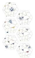 Керамогранит ITT Ceramica Corinto Hexa (6mix) 23,2х26,7