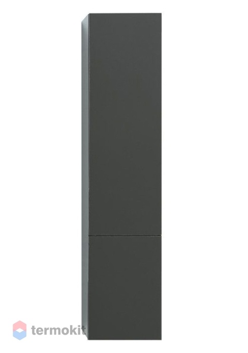 Шкаф-колонна для ванной Aquanet Алвита 35 R серый антрацит 00240197