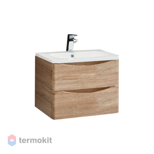 Тумба под раковину Vincea Roberta 60 подвесная W.Oak VMC-1R60WO
