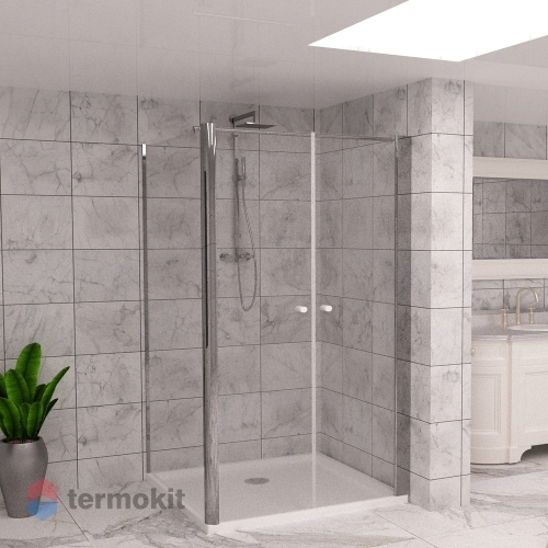 Душевой уголок RGW Passage PA-47 (PA-04 + Z-12 + держатель) 120x80x185 04084728-11 Хром