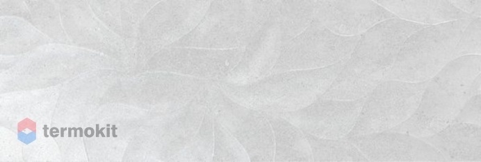 Керамическая плитка Керамин Сидней 1 тип 1 декор светло-серый структура 25х75