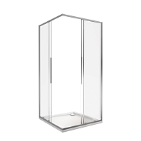 Душевой уголок Bas Idea CR-100-C-CH 1000x1000x1950 хром ИД00017