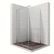 Душевой уголок Ambassador Diamond 2000x900x900 хром левая 12011105L