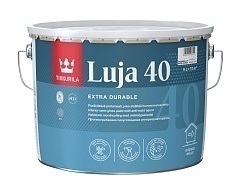 Tikkurila Luja 40, Специальная акрилатная краска, содержащая противоплесневый компонент, защищающий поверхность,база С,9л