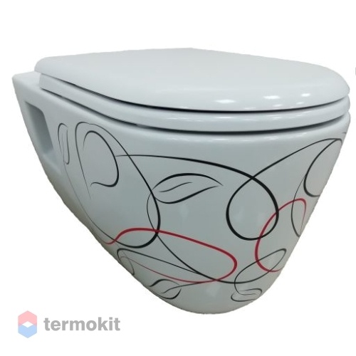 Чаша унитаза подвесного CREAVIT Patera TP328.001Z0