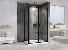 Душевой уголок ABBER Sonnenstrand 1950x1000x850 черный AG04100BC-S85B