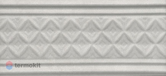 Керамическая плитка Kerama Marazzi Пикарди LAA003 бордюр структура серый 6,7х15
