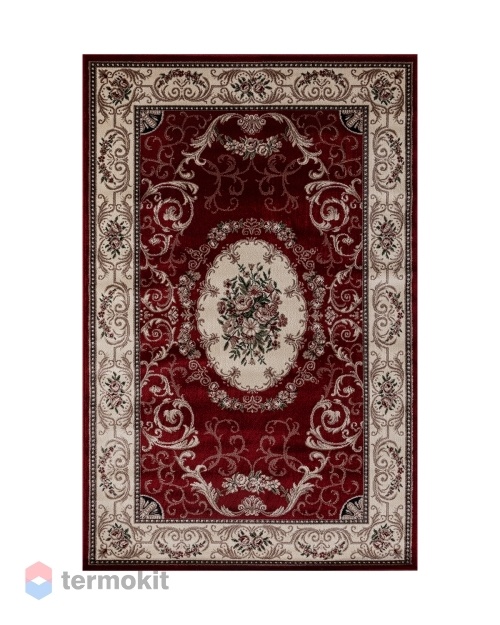 Ковёр Merinos Colizey 200x500 прямоугольный красный/кремовый d066