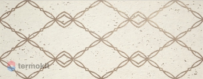 Керамическая плитка La Platera Goldstone Snow Chain настенная 35x90