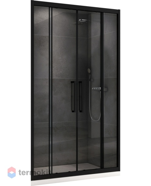 Душевая дверь ABBER Schwarzer Diamant 1800x1950 черный AG33180BH
