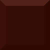 Керамическая плитка Absolut Keramika Cube Kitchen Biselado Brillo Marron настенная 10х10