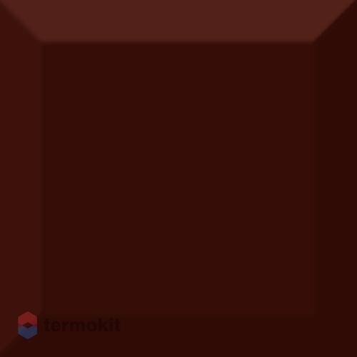 Керамическая плитка Absolut Keramika Cube Kitchen Biselado Brillo Marron настенная 10х10