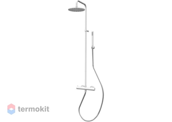 Душевая система Paffoni BIRILLO FIX Белый матовый ZCOL684LIQВO