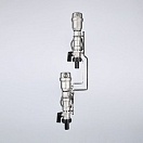 Коллекторный блок Valtec 1" x 3/4", "евроконус" с термостатическими клапанами на 10 контуров