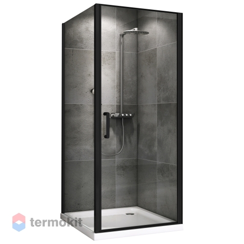 Душевой уголок ABBER Sonnenstrand 1950x1000x900 черный AG04090B-S100B